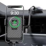Wireless Car Charger, Mokpr 15W Fast Charging Mount Auto-clamping Cha.... Fixed Price $39.50.