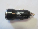 Powerxcel Dual Usb Car Charger 5V/1A Total 2.1A , 12-24W. Fixed Price $6.85.