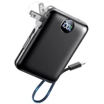 Sucrosey Portable Charger With Built-in Cables & Wall Plug, 10000MAH Power Bank,. Fixed Price $30.95.