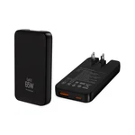 Ruidun 65W Gan Usb Ultra Slim Charger Block, 2-PORT Compact Foldable Black. Fixed Price $24.02.