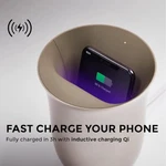 Lexon Oblio Wireless White Fast Phone Charging Station With Uv Sanitizer. Fixed Price $15.99.