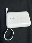 Portable Charger Built-in Cables Usb C, Yoobao Power Bank 10000MAH. Fixed Price $6.46.