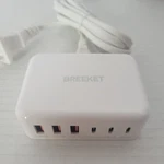 6 Port Fast Charger Station Usb Pd 20W Multi Device Charging Hub Qc. Fixed Price $21.99.