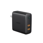 Aukey PA-D5 63W Dual-port Usb-c Pd Wall Charger Fast Charging Adapter. Fixed Price $22.97.
