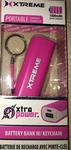 Xtreme Power Stick W/keychain 1800 Mah Pink Portable Charger New/sealed-free Sh. Fixed Price $16.95.