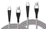 6FT And 10FT Long Usb-c Cables Fast Charge Type-c Cord Power For Smartphones. Fixed Price $20.89.