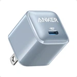 Anker Usb Charger Block, 20W Piq 3.0 Compact Fast 1 Pack, Haze Blue. Fixed Price $17.09.