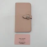 Kate Spade New York Iphone X/xs Case Folio Wallet Magsafe Pink Flower Leather. Fixed Price $14.99.