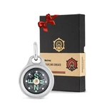 Mecarmy Mini Titanium/brass Compass, Waterproof IPX5 Pocket For Hikin.... Fixed Price $40.14.