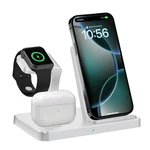 15W 3IN1 Wireless Charger Charging Station For Apple Watch 11 Air Pods Iphone 17. Fixed Price $12.99.