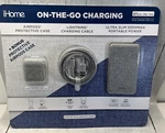 Ihome The Go 3-PIECE Iphone Charging Bundle With Bonus Airpods Case Gray. Fixed Price $17.39.