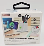Premier Qi Wireless Charging Stand W/ Dual Usb Charger & Desk Organizer (5W) New. Fixed Price $11.87.