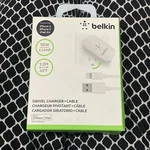 Belkin 4FT Swivel Charger & Cable For Iphones. Fixed Price $19.99.