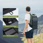 Allpowers 5V Solar Panel Kit 21W With Usb Output Bank For Hiking Outdoor. Fixed Price $25.99.