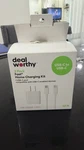 Deal Worthy 2 Pack Fast Usb-c 10 Ft Cables & Wall Chargers White. Fixed Price $11.00.