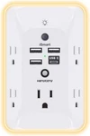 Smart Home Power Hub 4-PORT Usb Charger Night Light Wall Mount Station. Fixed Price $19.99.
