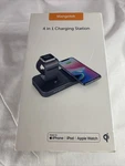 Mangotek Apple Stand Wireless Charger For Iphone Iwatch, 4 In 1 Chargi. Fixed Price $69.95.