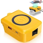 Wireless Charger Adapter For Dewalt 20V Battery 15W Phone With Type Usb. Fixed Price $15.99.