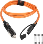 Cigarette Lighter Plug To Sae Quick Release Adapter, 12V/24V, 30A Fused, 12AWG. Fixed Price $20.99.