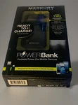 Merkury Innovations New Box Portable Battery Charger 4000 Mah, Black. Fixed Price $9.88.