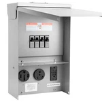 Electrical Outlet Boxes Temporary Power Panel Weatherproof Rv Receptacle .... Fixed Price $162.38.