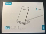 Choetech Qi-certified Fast Wireless Charger Stand Pack Model T524S New. Fixed Price $33.00.