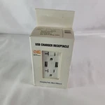 Enerlites High Speed Dual Charger 61501-TR2USB2-W Amp Receptacle White. Fixed Price $12.35.