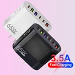 6PORT Usb Hub Wall Charger Travel Fast Charging Station Ac Power Adapter Plug. Fixed Price $7.79.