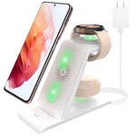 Samsung Wireless Charging Station: Galaxy S26/WATCH 8/BUDS Multi-device Charger. Fixed Price $53.28.