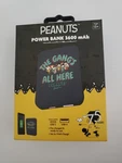 Peanuts 75 Year Anniversary Power Bank Cell Phone Charger "the Gangs All Here". Fixed Price $19.99.
