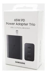 Samsung 65W Pd Super Fast Trio Port Wall Charger Usb-c / Usb-a Genuine. Fixed Price $15.95.