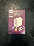 Philips DLP6111C Elite 67.5W Ac Laptop Charger W/ Usb-c Cable. Fixed Price $14.75.
