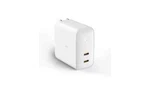 Aukey Omnia 100W 2-PORT Pd PA-B6 Usb-c Fast Wall Charger-apple/samsung. Fixed Price $17.99.