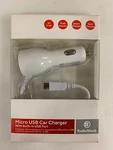 Radioshack 5V/2.4A W/ 6-FOOT Coiled Fixed Micro Usb Cla (white) Car Charger. Fixed Price $9.99.