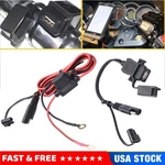 Motorcycle Sae Usb Charger Cable Adapter Waterproof Fit Cellphone Tablet. Fixed Price $13.99.