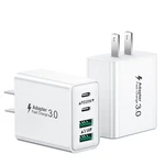 Usb Charger Block, 2PACK 40W 4-PORT Type Fast Charging Dual Pd Powe.... Fixed Price $18.99.