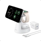 Anker Magsafe Charger Compatible, Maggo 3-IN-1 Charging Station, Nano White. Fixed Price $143.16.