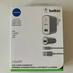 Belkin Mixit Metallic 2.4A Premium Charging Kit W/ Micro Usb Cable - Space Gray. Fixed Price $18.00.