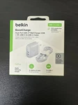 Belkin Boostcharge Dual-port Usb-c Wall Charger 40W + 5FT To Cable. Fixed Price $37.91.
