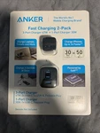 Anker Fast Charging 2-PACK 67W And 30W Wall Chargers New Sealed. Fixed Price $39.99.