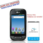 High-performance 1600MAH Extra Displaceable Li-ion Battery Lg Terra VN210 Us. Fixed Price $26.46.