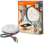 Ventev 5W Wireless Chargewrap Adjustable 4FT Cable Wcwminivnv - White. Fixed Price $16.99.