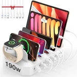 2026 Upgrade 190W Fast Charging Station For Multiple Devices Certified. Fixed Price $65.00.