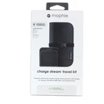 Mophie Wall And Car Charger Stream Travel Kit Qi For Iphone / Galaxy. Fixed Price $11.99.