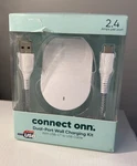Connect Dual Port Power Delivery Wall Charging Kit With Usb-c Cable. Fixed Price $5.94.