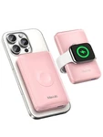 Wireless Portable Charger For Iphone ,apple WATCH,10000MAH Magnetic Power Bank. Fixed Price $23.39.