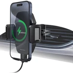 Esoulk Car Iphone Wireless Charger Air Vent Mount Holder Fast 15W. Fixed Price $27.99.