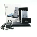 Mophie Powerstation Wireless Charging Dock W/ Removeable Bank - Grey. Fixed Price $44.99.