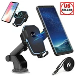 Wireless Fast Charging Car Charger Mount 2 1 Holder Stand For Cell Phone Usa. Fixed Price $13.95.