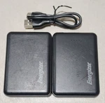 2X Energizer Max 5,000 Mah Ultra-slim 3-PORT Usb-c UE5010 Universal Portable. Fixed Price $17.95.